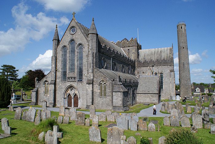 Cathedral Church of St Canices and Round Tower in Kilkenny